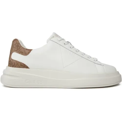 Leder-Sneakers Elba - Modell: sneakers , Damen, Größe: 45 EU - Guess - Modalova