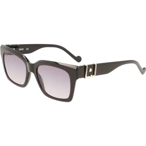 Sunglasses, unisex, , Size: ONE SIZE Rectangular Sunglasses Acetate Frame - Liu Jo - Modalova