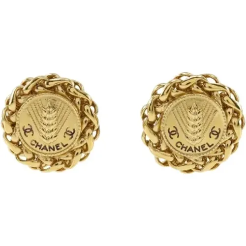 Pre-owned Jewellery, female, , Size: ONE SIZE Pre-owned Gold chanel-jewelry - Chanel Vintage - Modalova