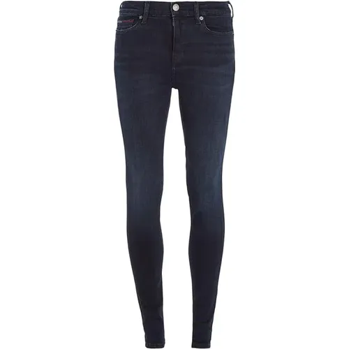 Skinny Jeans , Damen, Größe: W33 - Tommy Hilfiger - Modalova