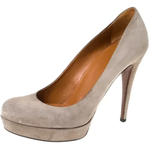 Pre-owned Wildleder heels , Damen, Größe: 39 EU - Gucci Vintage - Modalova