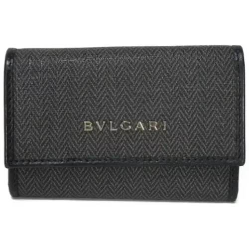 Pre-owned Canvas key-holders , unisex, Sizes: ONE SIZE - Bvlgari Vintage - Modalova