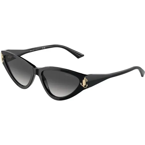 Stilvolle Sonnenbrille mit schwarzem Rahmen - Jimmy Choo - Modalova