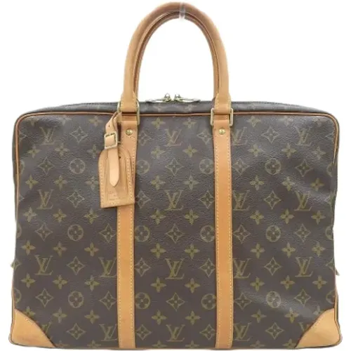 Pre-owned Canvas louis-vuitton-bags , male, Sizes: ONE SIZE - Louis Vuitton Vintage - Modalova