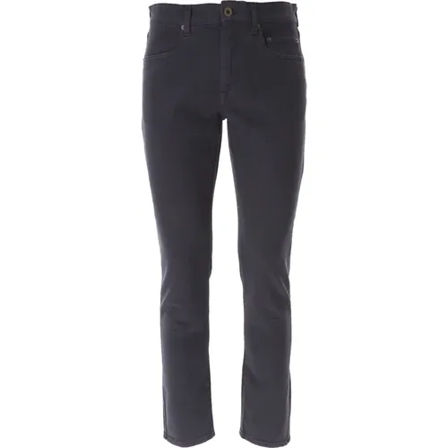 Slim-fit Trousers, male, , Size: W35 Trousers - Siviglia - Modalova