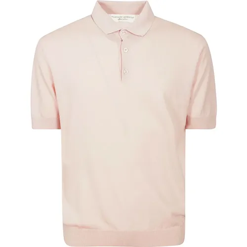 Men& Clothing T-Shirts Polo Shirt & Purple Ss23 , male, Sizes: L, XL, M - Filippo De Laurentiis - Modalova
