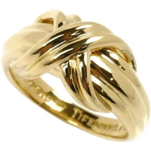 Pre-owned Jewellery, female, , Size: ONE SIZE Pre-owned Gold rings - Tiffany & Co. Pre-owned - Modalova