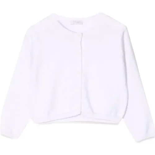 White Tricot Sweater Il Gufo - Il Gufo - Modalova