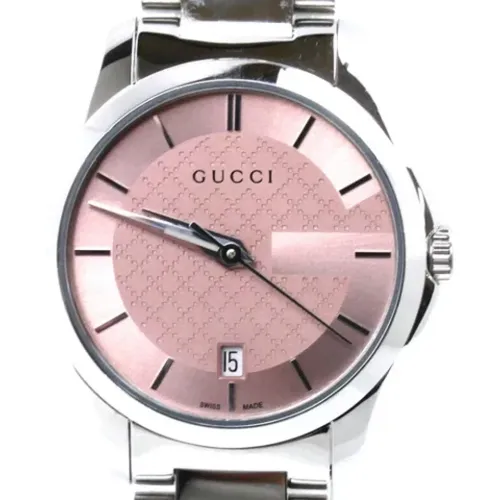 Pre-owned Watches, female, , Size: ONE SIZE Pre-owned Glass watches - Gucci Vintage - Modalova