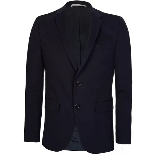 Navy Blazer with Double Vent , male, Sizes: 2XL, S - Boss - Modalova