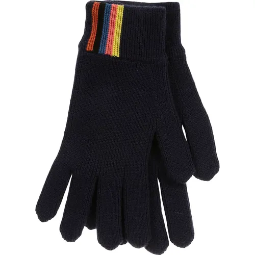 Gloves, male, , Size: ONE SIZE Merino Wool Artist Gloves - PS By Paul Smith - Modalova