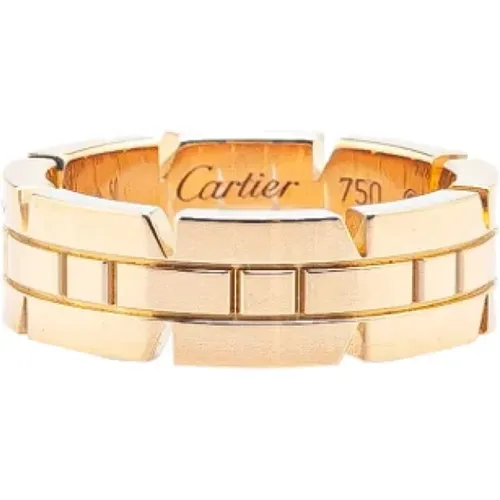 Pre-owned Jewellery, female, , Size: ONE SIZE Pre-owned Rose Gold rings - Cartier Vintage - Modalova