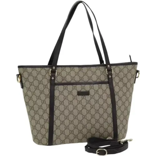 Pre-owned Canvas gucci-bags , female, Sizes: ONE SIZE - Gucci Vintage - Modalova