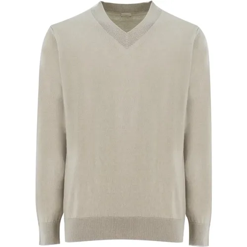 V-neck Knitwear, male, , Size: XL V-neck Jumper - Eleventy - Modalova