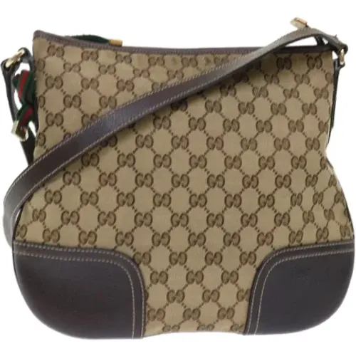 Pre-owned Canvas gucci-bags , female, Sizes: ONE SIZE - Gucci Vintage - Modalova