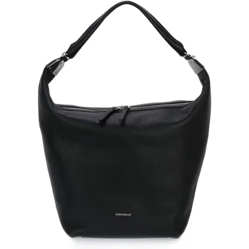 Stylish Leather Shoulder Bag , female, Sizes: ONE SIZE - Coccinelle - Modalova