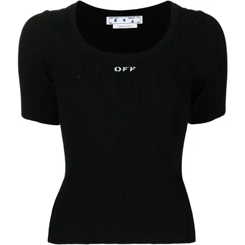 Tops , Damen, Größe: M - Off White - Modalova