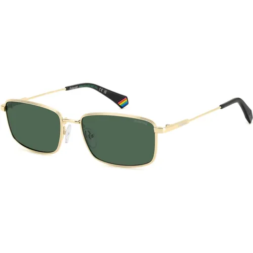 Gold/Green Sunglasses PLD 6227/S/X , male, Sizes: 56 MM - Polaroid - Modalova