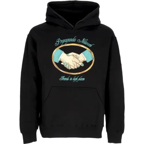 Hoodies, male, , Size: S Hoodie with Kangaroo Pocket - Propaganda - Modalova