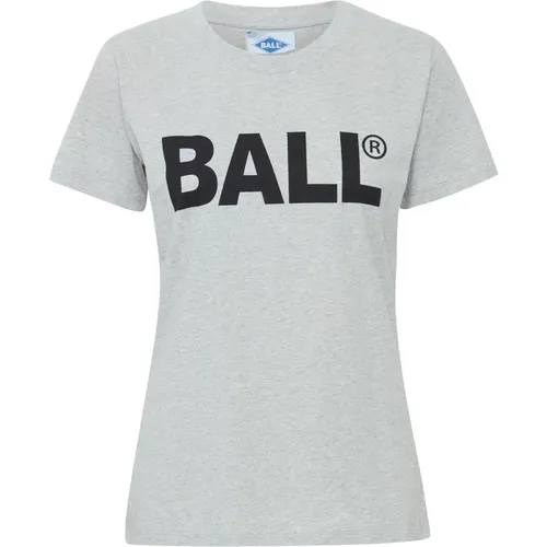 Women T-Shirt with Logo , female, Sizes: XS, XL - Ball - Modalova