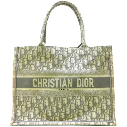 Pre-owned Tote Bags, female, , Size: ONE SIZE Pre-owned Canvas dior-bags - Dior Vintage - Modalova