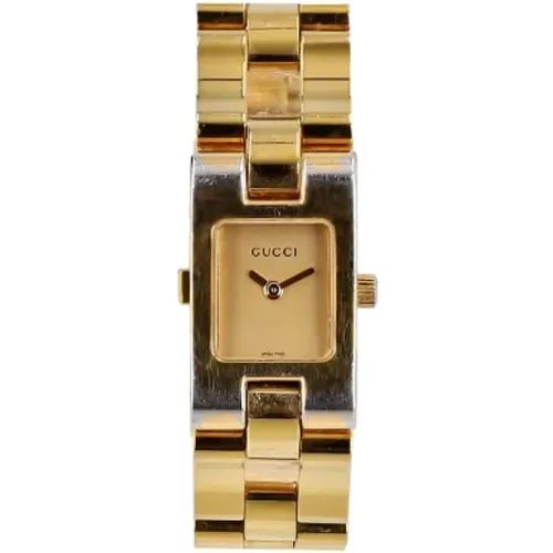 Pre-owned Fabric watches , female, Sizes: ONE SIZE - Gucci Vintage - Modalova