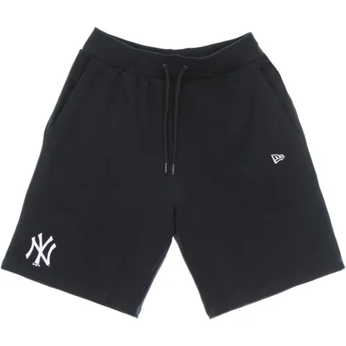 Casual Shorts, male, , Size: XL Yankees Logo Jersey Shorts Navy/White - new era - Modalova