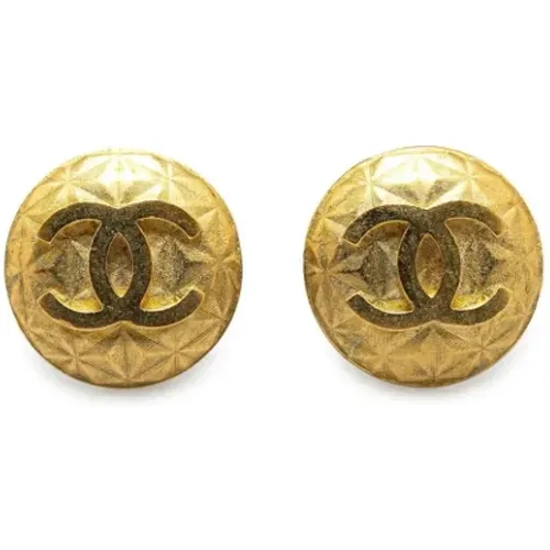 Pre-owned Gold chanel-jewelry , female, Sizes: ONE SIZE - Chanel Vintage - Modalova