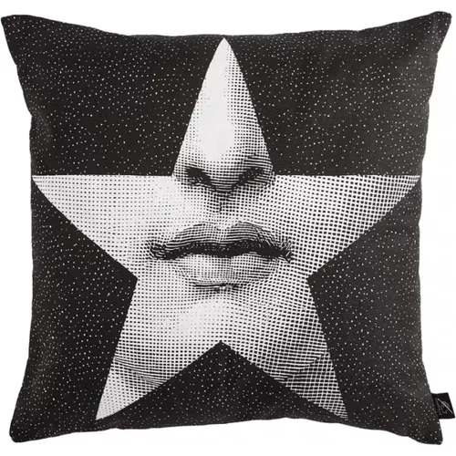 Enigmatic Face Cushion , unisex, Sizes: ONE SIZE - Fornasetti - Modalova