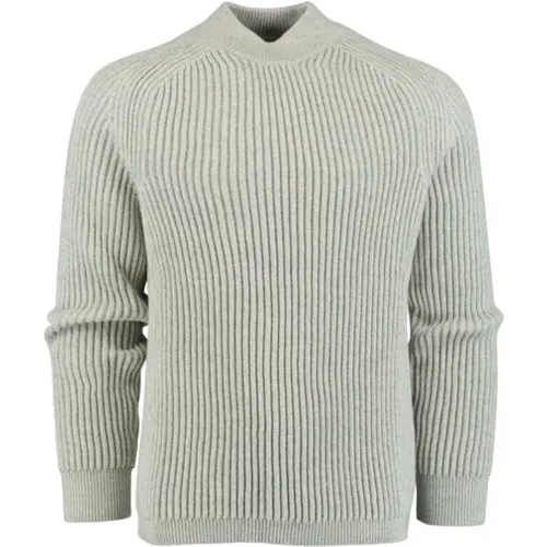 Turtlenecks, male, , Size: L Sweater with V-Neck - Hugo Boss - Modalova