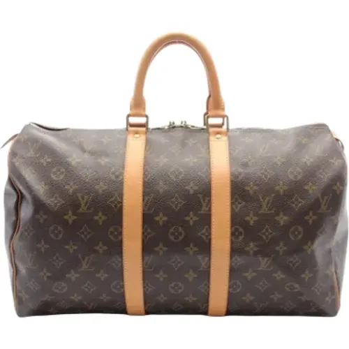 Pre-owned Canvas travel-bags , female, Sizes: ONE SIZE - Louis Vuitton Vintage - Modalova