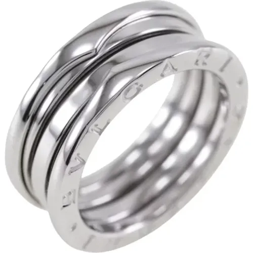 Pre-owned Jewellery, female, , Size: ONE SIZE Pre-owned White Gold rings - Bvlgari Vintage - Modalova