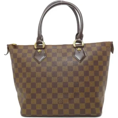 Pre-owned Tote Bags, female, , Size: ONE SIZE Pre-owned Canvas shoulder-bags - Louis Vuitton Vintage - Modalova