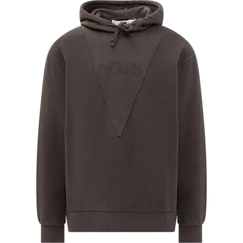 Logo Reverse Hoodie , male, Sizes: M - JW Anderson - Modalova