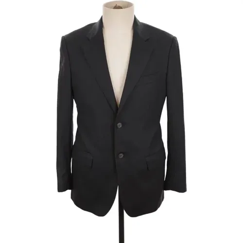 Pre-owned Wool outerwear , male, Sizes: XS - Yves Saint Laurent Vintage - Modalova