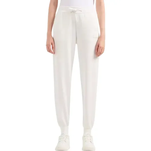 Cozy Fleece Sweatpants for Everyday Comfort , female, Sizes: XS - Armani Exchange - Modalova