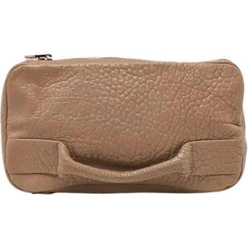 Pre-owned Leather clutches , female, Sizes: ONE SIZE - Alexander Wang Pre-owned - Modalova