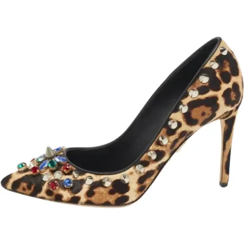 Pre-owned Pumps, female, , Size: 7 1/2 US Pre-owned Fabric heels - Dolce & Gabbana Pre-owned - Modalova