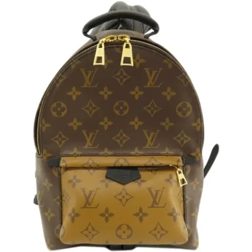 Pre-owned Backpacks, female, , Size: ONE SIZE Pre-owned Canvas backpacks - Louis Vuitton Vintage - Modalova