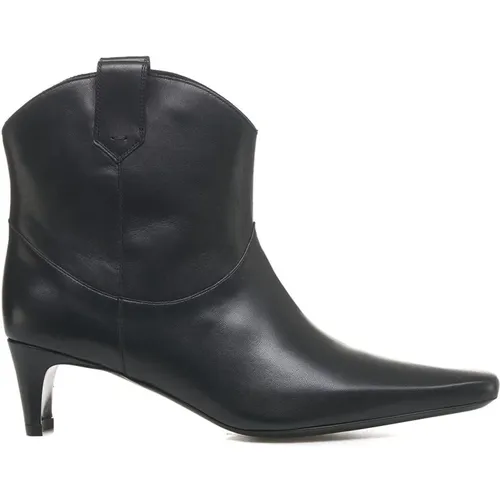 Schwarze Damen Stiefeletten , Damen, Größe: 37 EU - STAUD - Modalova