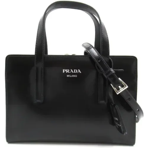 Pre-owned Handbags, female, , Size: ONE SIZE Pre-owned Leather prada-bags - Prada Vintage - Modalova