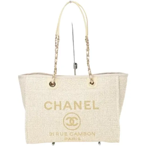 Pre-owned Tote Bags, female, , Size: ONE SIZE Pre-owned Leather totes - Chanel Vintage - Modalova