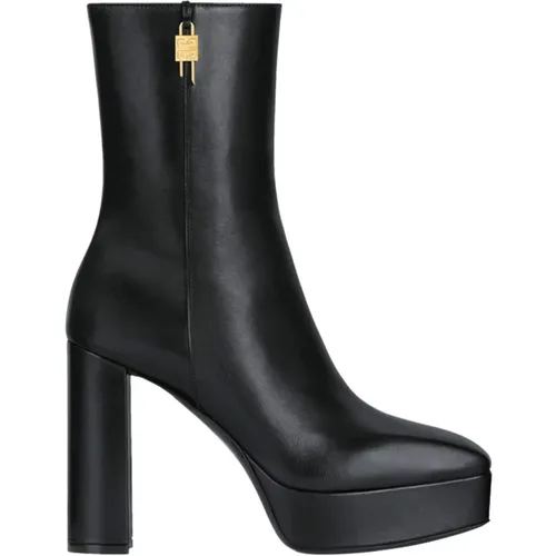 Elegant Leather Boots , female, Sizes: 5 1/2 UK, 6 UK, 5 UK, 4 UK - Givenchy - Modalova