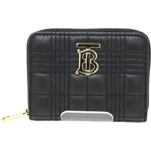 Pre-owned Wallets, female, , Size: ONE SIZE Pre-owned Leather wallets - Burberry Vintage - Modalova