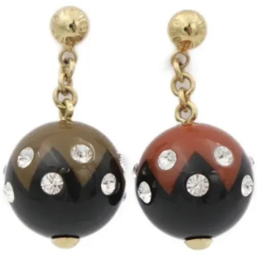 Pre-owned Jewellery, female, , Size: ONE SIZE Pre-owned Fabric earrings - Louis Vuitton Vintage - Modalova