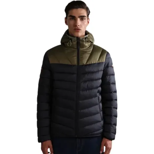 Down Jackets , male, Sizes: M - Napapijri - Modalova