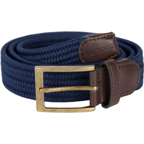 Belts, male, , Size: M Stretchy Waist Belt in Various Colors - Barbour - Modalova
