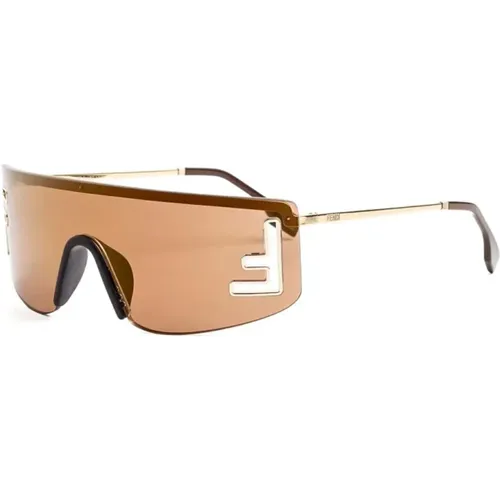 Sunglasses, male, , Size: ONE SIZE Fe40168U 32G Sunglasses - Fendi - Modalova