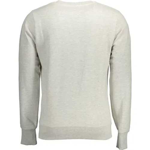 Grauer Langarm-Crewneck-Sweatshirt - Superdry - Modalova