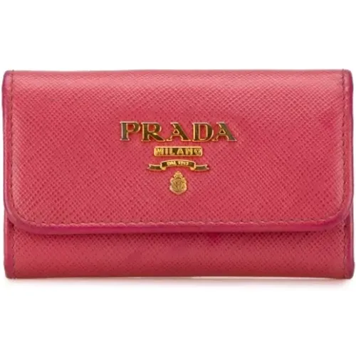 Pre-owned Accessories, female, , Size: ONE SIZE Pre-owned Leather key-holders - Prada Vintage - Modalova